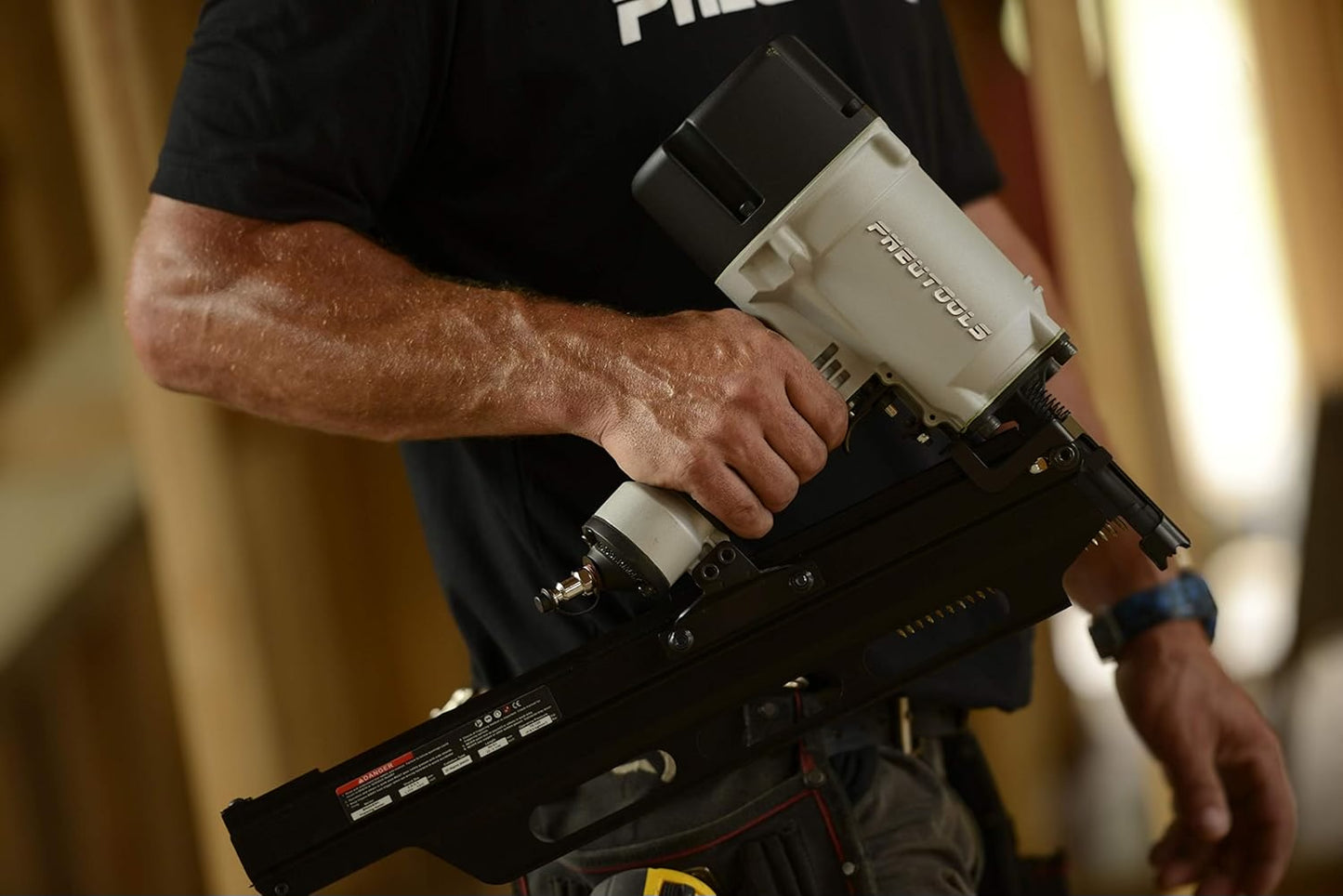 SN2283H-AD Adjustable Depth 21° Plastic Collated Framing Gun